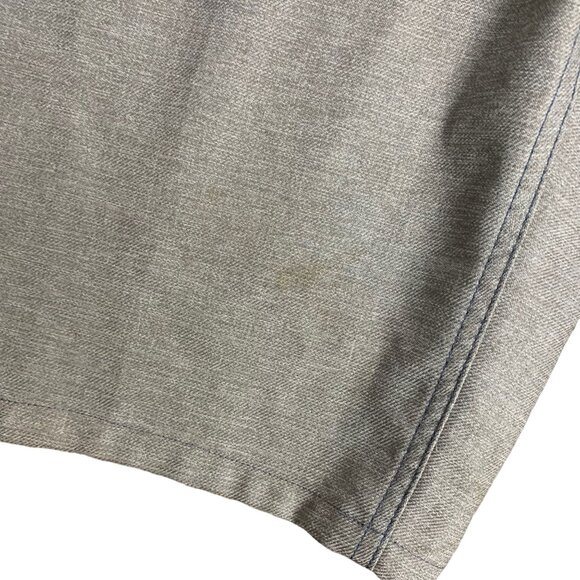 Vintage Haband Fit Forever Shorts 40 Grey High Rise Pockets Adjustable Waist - Picture 3 of 7